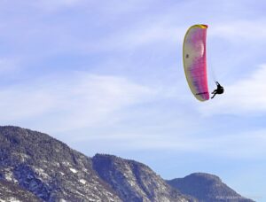 Paragleiter Landungen Lana020