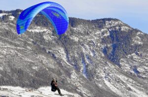 Paragleiter Landungen Lana027