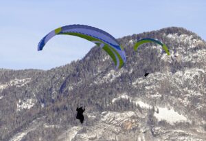 Paragleiter Landungen Lana037