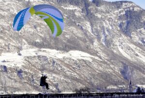 Paragleiter Landungen Lana038