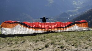 Paragleiter Piloten Lana Vigiljoch 009