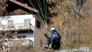 Paragleiter Piloten Lana Vigiljoch 022
