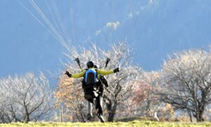 Paragleiter Piloten Lana Vigiljoch 037