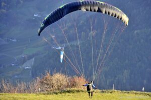 Paragleiter Piloten Lana Vigiljoch 044