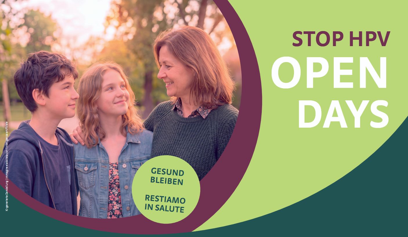 Stop HPV: Im September finden wieder Open Days statt 2 Stop HPV: Im September finden wieder Open Days statt