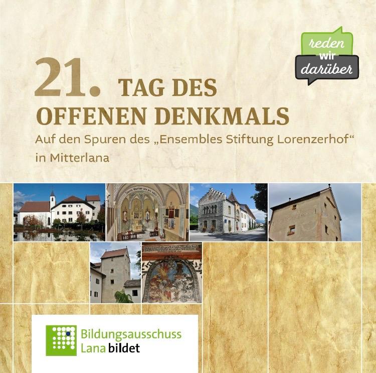 Tag des Offenen Denkmals in Lana - Podcast 4 Bildungsausschuss Veranstaltung1
