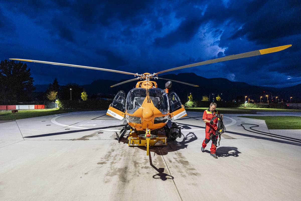 ZDF-Reportage über die HELI - Flugrettung Südtirol - ZDF Trailer 2 Foto: ©wisthaler.com